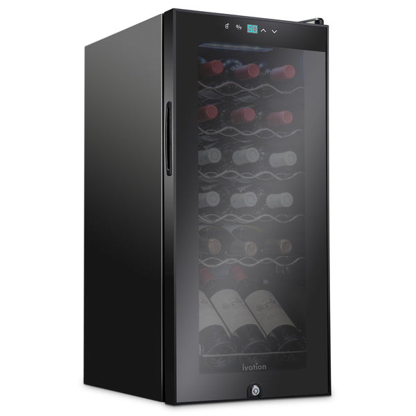 18 Bottle Compressor Wine Cooler Refrigerator